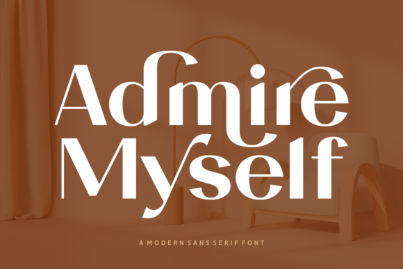 Admire Myself: A Typeface for Modern Elegance