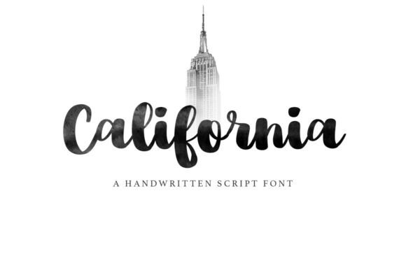 California Script: The Ink-Textured Font for Modern Brands