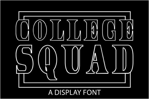 College Squad: Bringing Playful Energy to Your Designs
