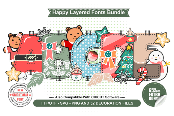 Happy Cristmas Bundle: Your Festive Design Toolkit