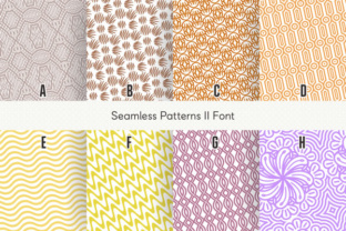 Seamless Patterns II: A Font That Prints Your Backgrounds