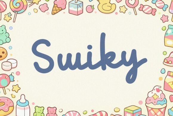 Swiky: A Handwritten Font with Effortless Charm
