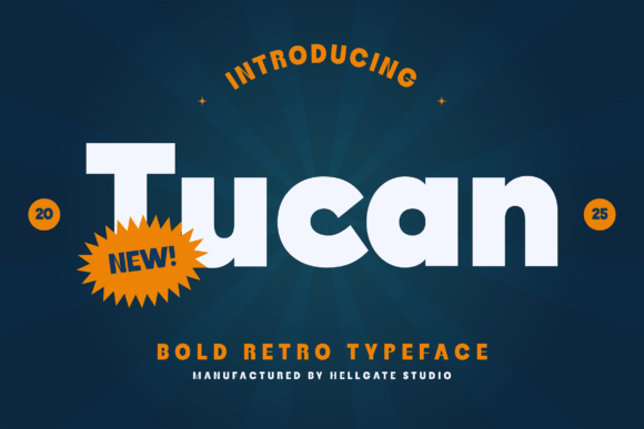 Tucan Bold: A Retro Typeface with Modern Muscle