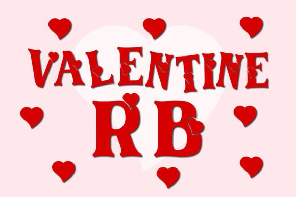 Valentine Rb: A Creative Font with a Splash of Joy