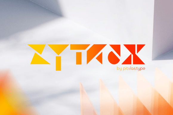 Zyntrax: The Futuristic Typeface for Digital Innovation